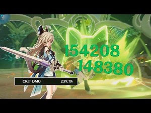 This Weapon Really Good For Kirara DPS build - Genshin impact