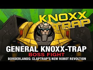 General Knoxx-Trap - Boss Fight | Borderlands: Claptrap's New Robot Revolution | Walkthrough, 4K