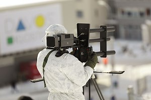 Anti-drone jammer at the Davos summit meeting