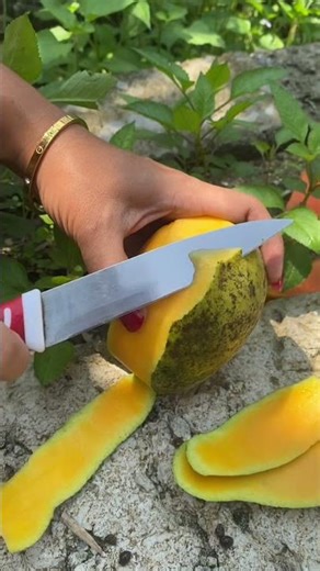 How To Peel Mango Fruit #mangofruit