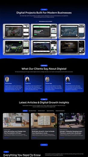 🚀 Website Showcase – Digisial
