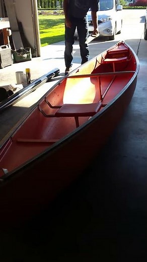 Canoe stabilizer build
