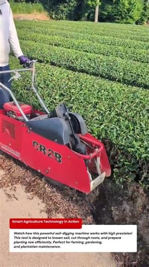 Powerful Soil Digging Machine in Action – Fast Root Cutter Technology