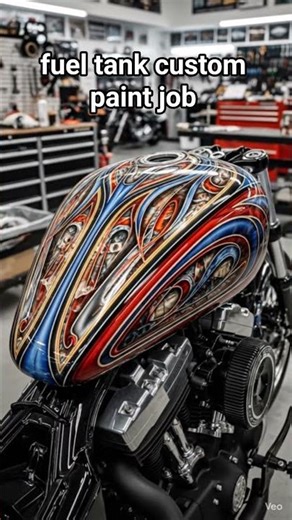custom motorcycle fuel tank paint job #custom #motorcycle #biker