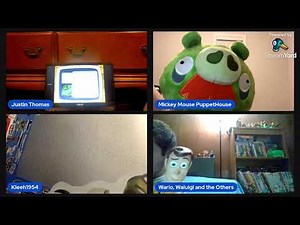 Mario Woody Boo Waluigi Watch Go Diego Go! Rainforet Race (Ft Mickey Mouse Puppethouse)
