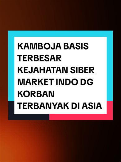 Banyak gedung di Kamboja yang terlibat dalam praktek judi online dan penipuan online akan tetapi belum di tindak tegas . Masih banyak informasi bahwa mereka tetap beroperasi di tengah RAZIA BESAR yang menjadi komitmen PM HUN MANET, Ini menjadi kecurigaan bahwa ada keterlibatan OGNUM petinggi negara Kamboja memback up perusahaan perusahaan di Kamboja. Selanjutnya Kejahatan ini tersistematis dengan Indonesia karena pelaku dari kejahatan online belum di tindak tegas secara hukum sedangkan banyak ko