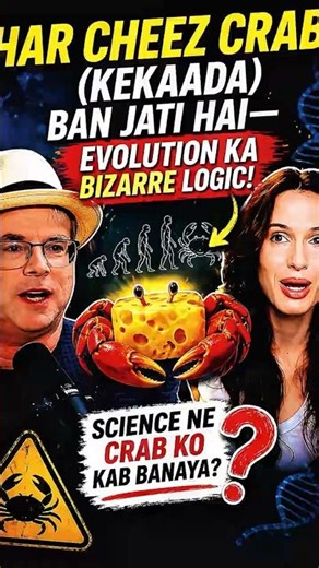 “Why Everything Turns Into Crabs… Evolution’s Weirdest Secret 🦀” #success #podcast #viral #usa