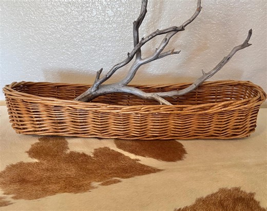 Antique European Bread Basket - Etsy