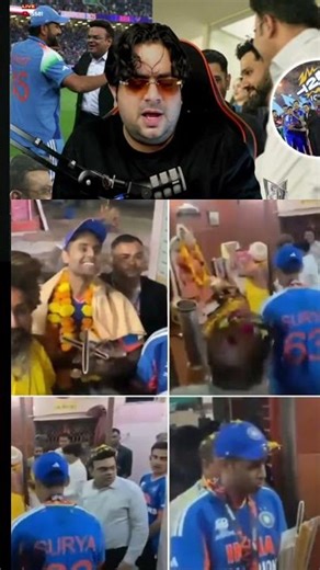 SURYA REACH ON TEMPLE WITH T20 TROPHY #cricket #t20worldcup #sky #suryakumaryadav