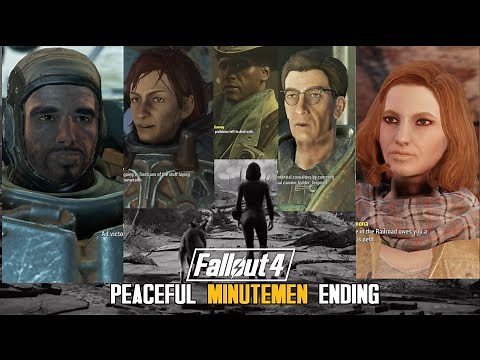 Fallout 4 : Conversations after Peaceful Minutemen Ending with Three Factions
