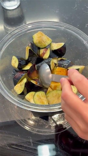 なすのシソ南蛮漬けレンジ料理