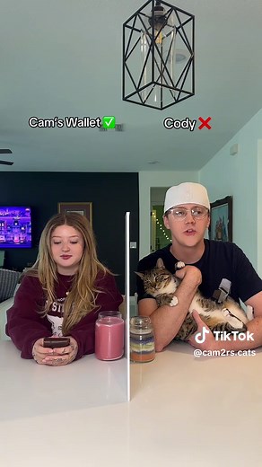 Is It Doug or Cody? Cat Wallet Guessing Game!
