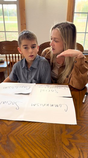 620K views · 12K reactions | Yes this is simplistic. But even at its foundation, most people don’t understand the simplest of definitions. So we will continue to grow with learning this. But it’s a start. #momlife #raisingboys #educational | Driven by Jamie | Facebook