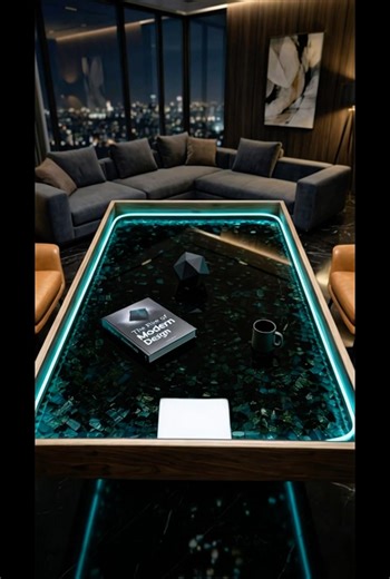 I Turned Broken Glass Into a Luxury Table 😱🔥 #shorts