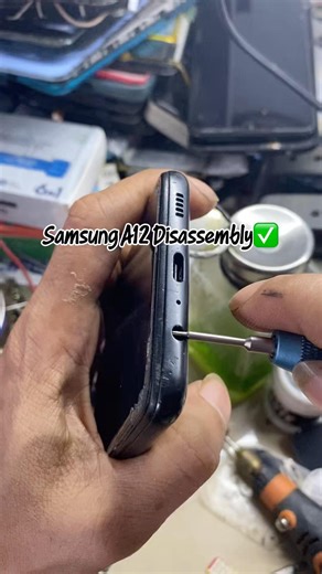 Cara Bongkar Samsung A12✅#tutorial