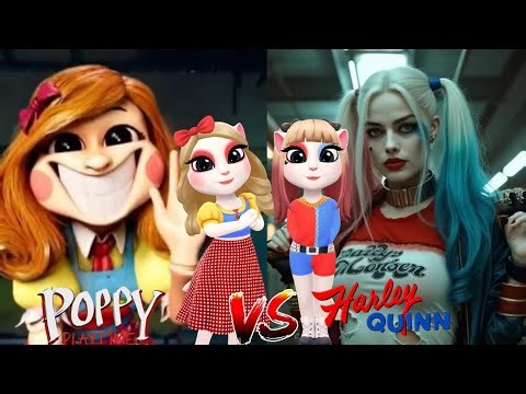 🥰 MISS DELIGHT ➕ ☠️ HARLEY QUINN ➕ ANGELA || Cosplay Makeover!
