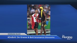 #DeBolt: Bromance blossoms between De Grasse and Bolt