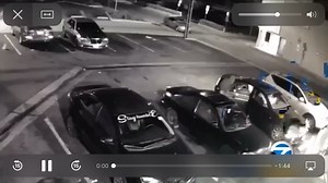 Guy tries to rob outside of a restaurant and gets run over by the victims... and shoots himself in the face.
