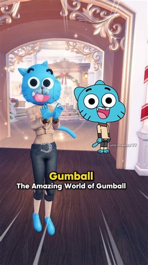 GUMBALL IN DTI?! #dresstoimpress #dti #roblox #shorts