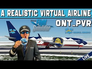 A Very Realistic Virtual Airline for Flight Sim? | Boeing 737 | ONT-MMPR
