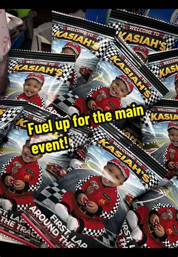 Chips for a Race Car Themed Birthday Party