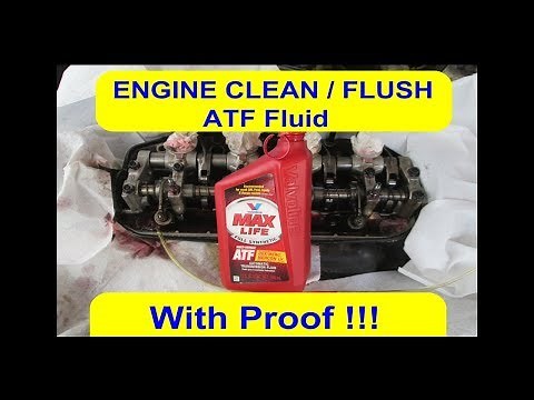 Engine Carbon Clean Flush - Lifters - Rods - Rollers - Camshaft - with Proof - ATF Fluid Honda CRX