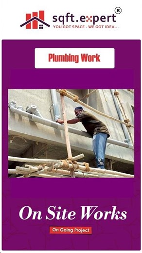 Complete Plumbing Work for House | Water Line & Drainage System | sqft.expert