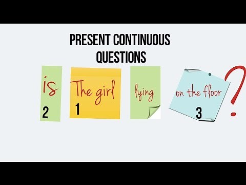 Present Continuous Questions