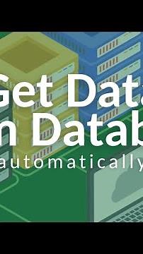 How to get data from a database in Excel! #excel