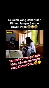 204K views · 7.6K reactions | Sekolah yang bener biar pinter, jangan sampe kayak papa...wkwkwwk #premanpensiun #kangkomar #reels #fyp #rohanikristen #pp1 #sinetron | M.Purba | Facebook