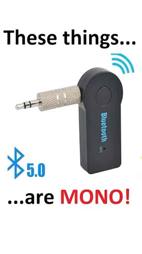 These Bluetooth Audio Receivers are MONO!