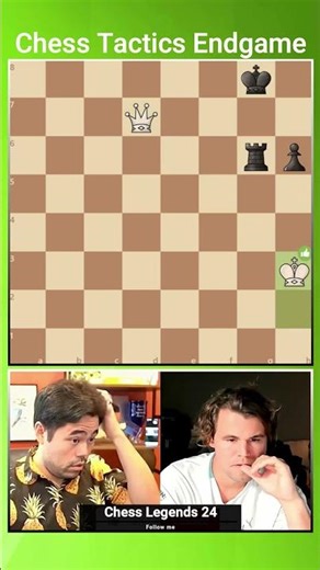 Chess Tactics Endgame #shorts