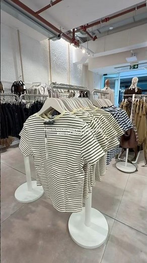New in Stradivarius Striped crop tops 🤍 #stradivarius #fashion #outfitideas