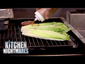 Chef Serves Gordon Grilled Lettuce - Kitchen Nightmares