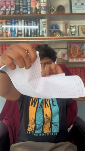 Can You Cut a Paper 7 Times? 🤯 Impossible Challenge!#experiment #viral #shorts #shortvideo