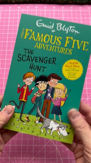 Jennifer Davies | Yay The Famous Five Adventures: The Scavenger Hunt, a short story written by @sufiyaahmed and illustrated by me, is out today! 🥳 Kirrin... | Instagram