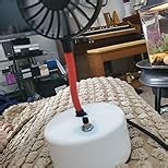 Twidec/4Pcs Latching Push Button Switch 3A 250V AC 2 Pins Self-Locking SPST ON/Off Black Mini Switch Pre-soldered Wires L-PBS-110-XBK