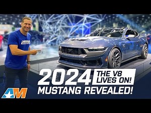 All-New 2024 Mustang Revealed! | Justin's Coverage at the 2022 Detroit Auto Show