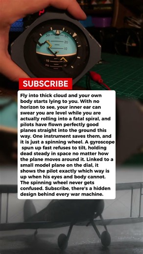 The Spinning Wheel That Tells a Blind Pilot Which Way Is Up