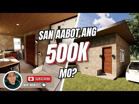 500K BUDGET HOUSE DESIGN PHILIPPINES SA 2025