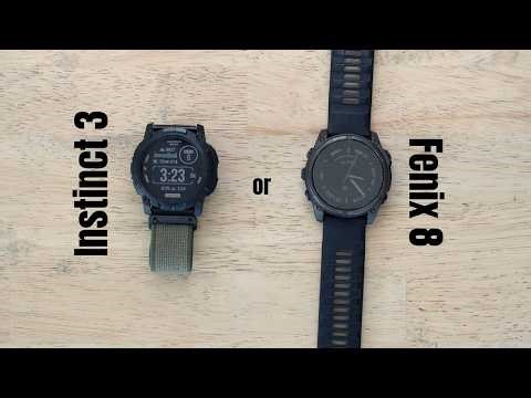 Garmin Instinct 3 vs Fenix 8: Save $500?