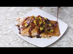 Teryaki Glazed Salmon with Mango Salsa ǀ Easy Recipe | Chef Eric