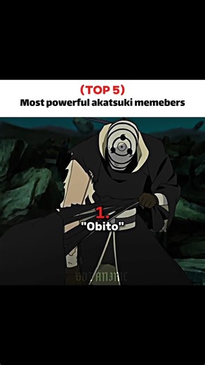 Most powerful akatsuki memebers ☠️#anime #naruto #gojo #animeedit #phonk #shorts