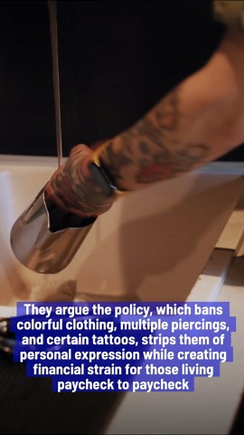 Starbucks Sued By Workers Over New Dress Code.