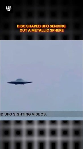 What Did This UFO Just Release? #ufo #trending #shorts