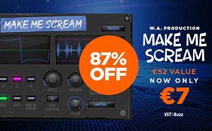 Make Me Scream saturation & distortion plugin on sale at 87% OFF