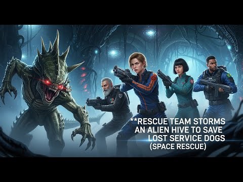 Rescue Team Storms an Alien Hive to Save Lost Service Dogs - animal rescue