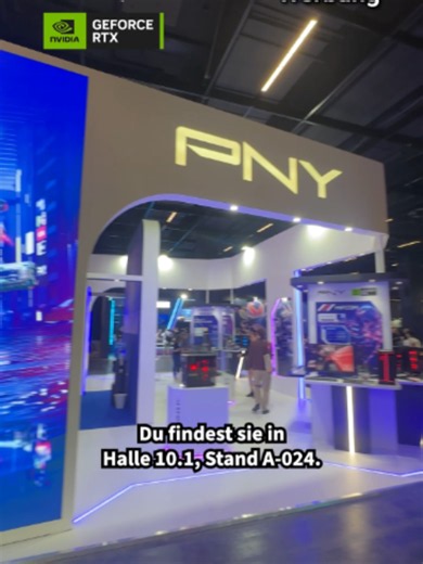 Erlebe am PNY-Stand auf der gamescom richtig starke GeForce RTX Gaming-Hardware! Das Highlight: Der Custom Resident Evil-PC! 🤩 #anzeige #gamescom #games #gaming #pny
