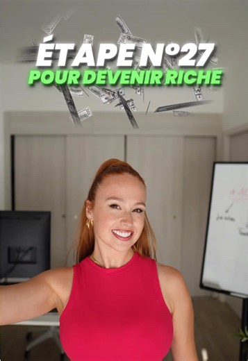 ÉTAPE 27/30 pour devenir riche 💸 . . . . . Investir comporte des risques de perte partielle ou totale du capital investi ou prêté. Le contenu sur mon compte ainsi que les produits proposés sont uniquement éducatifs et informatifs. #investissement #devenirriche #bourse #finance #argent