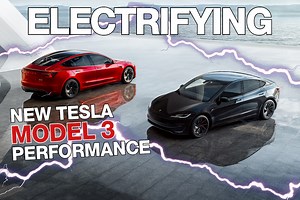 New Tesla Model 3 has all the Performance with 460bhp and 0-100kph in 2.9 secs